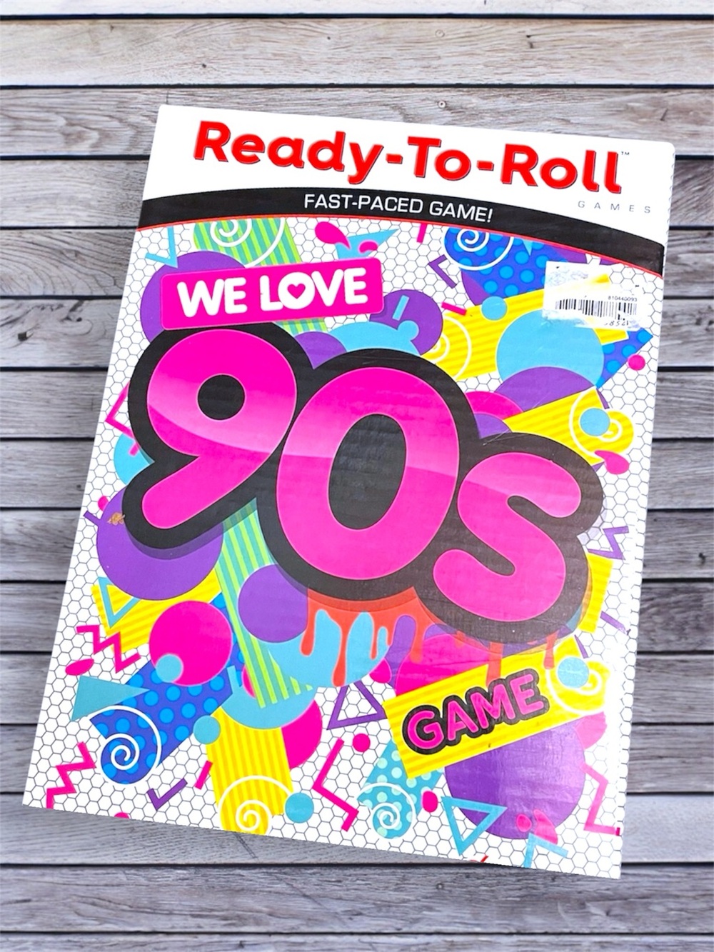 NWOT Ready-To-Roll We Love 90s Game